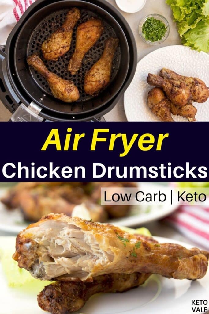 low carb air fryer drumsticks
