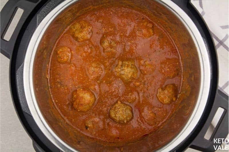 serve meatballs with parmesan