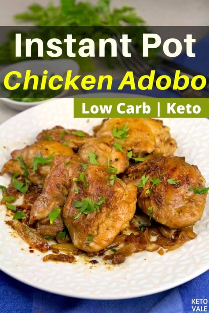 low carb chicken adobo