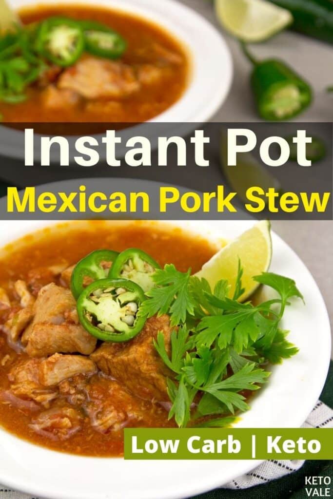 low carb instant pot pork stew