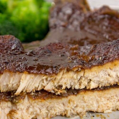 Keto Instant Pot BBQ Pork Chops Low Carb Recipe KetoVale