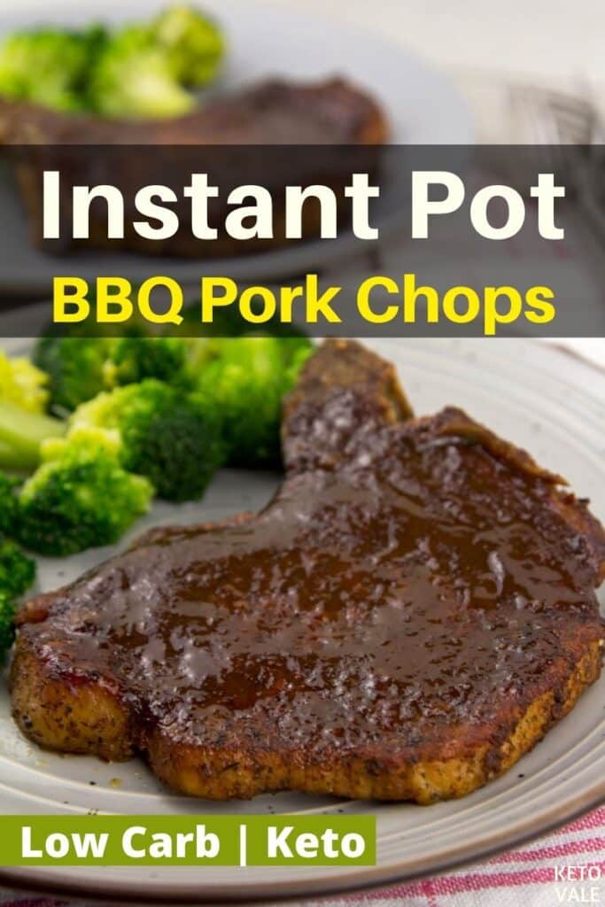 low carb instant pot bbq pork chops