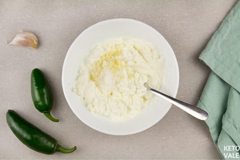 mix sour cream cream cheese