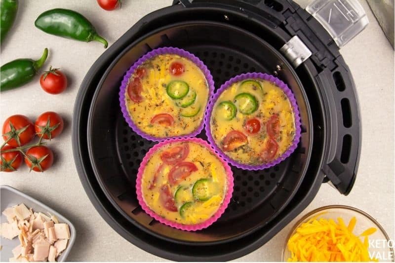 egg muffins in air fryer