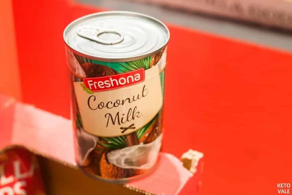 coconut milk keto