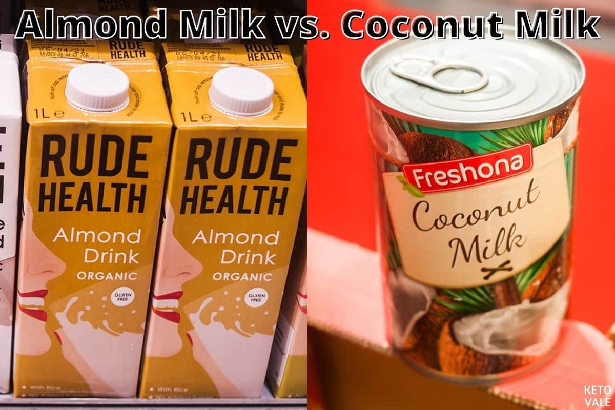 Coconut Milk vs Almond Milk Which One More Low Carb & Keto Friendly