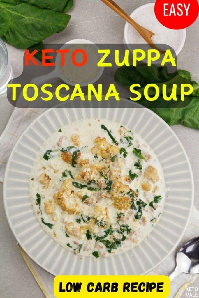 keto zuppa toscana soup