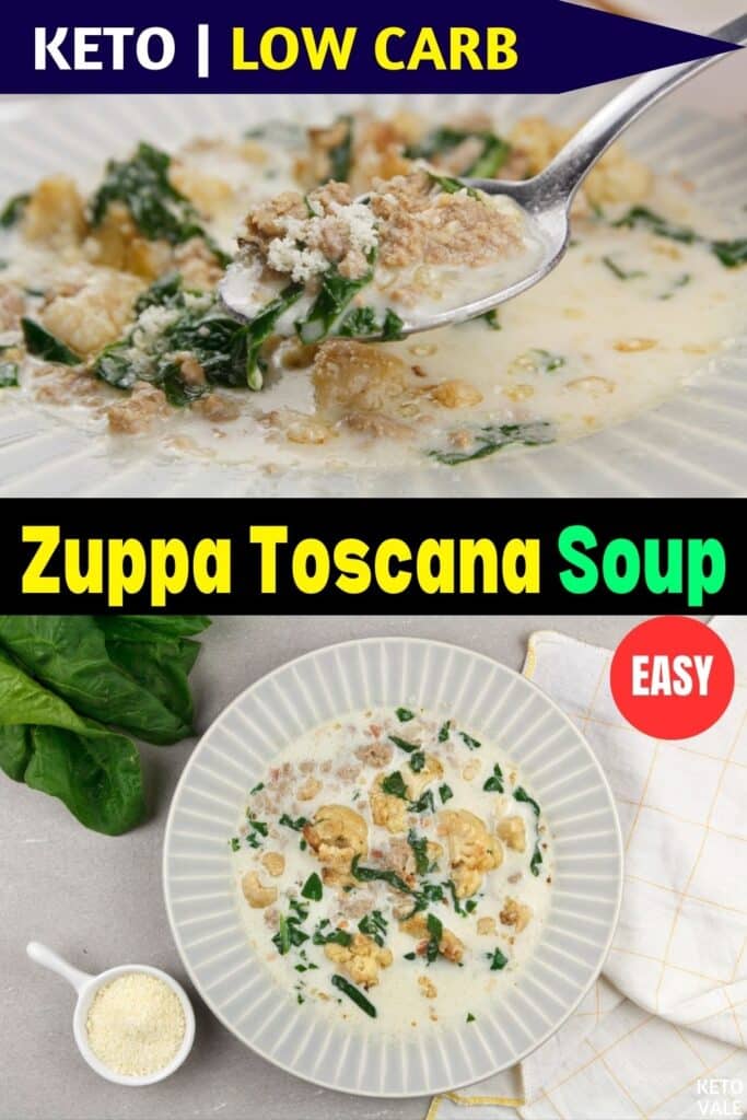 low carb zuppa toscana