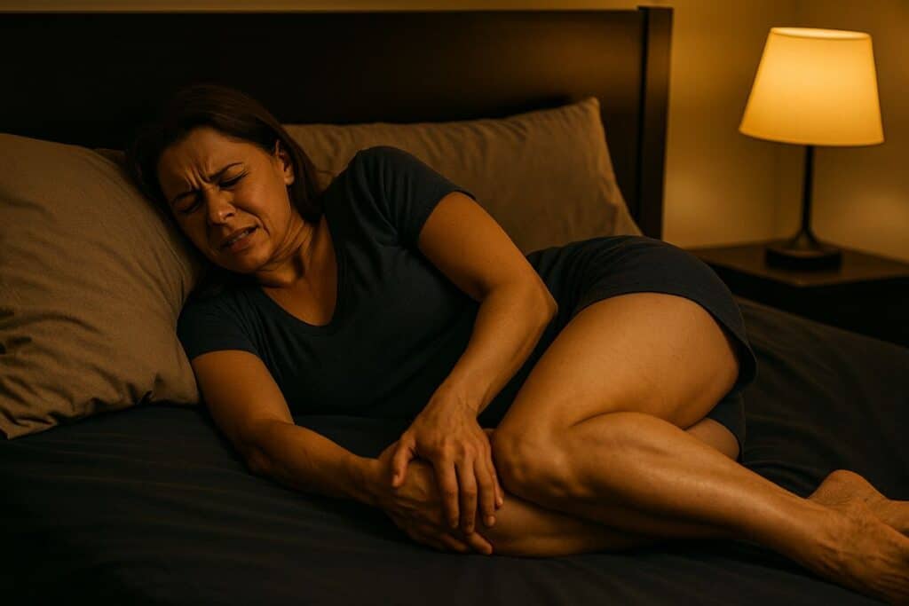 nighttime leg cramps causes